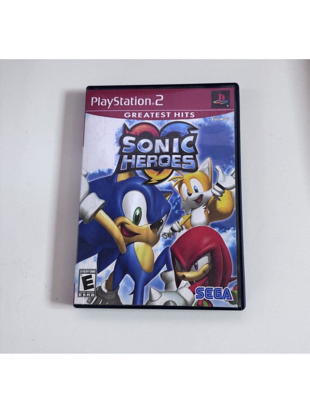 Sonic Heroes (Greatest Hits) PlayStation 2 Video Game CIB Complete Tested